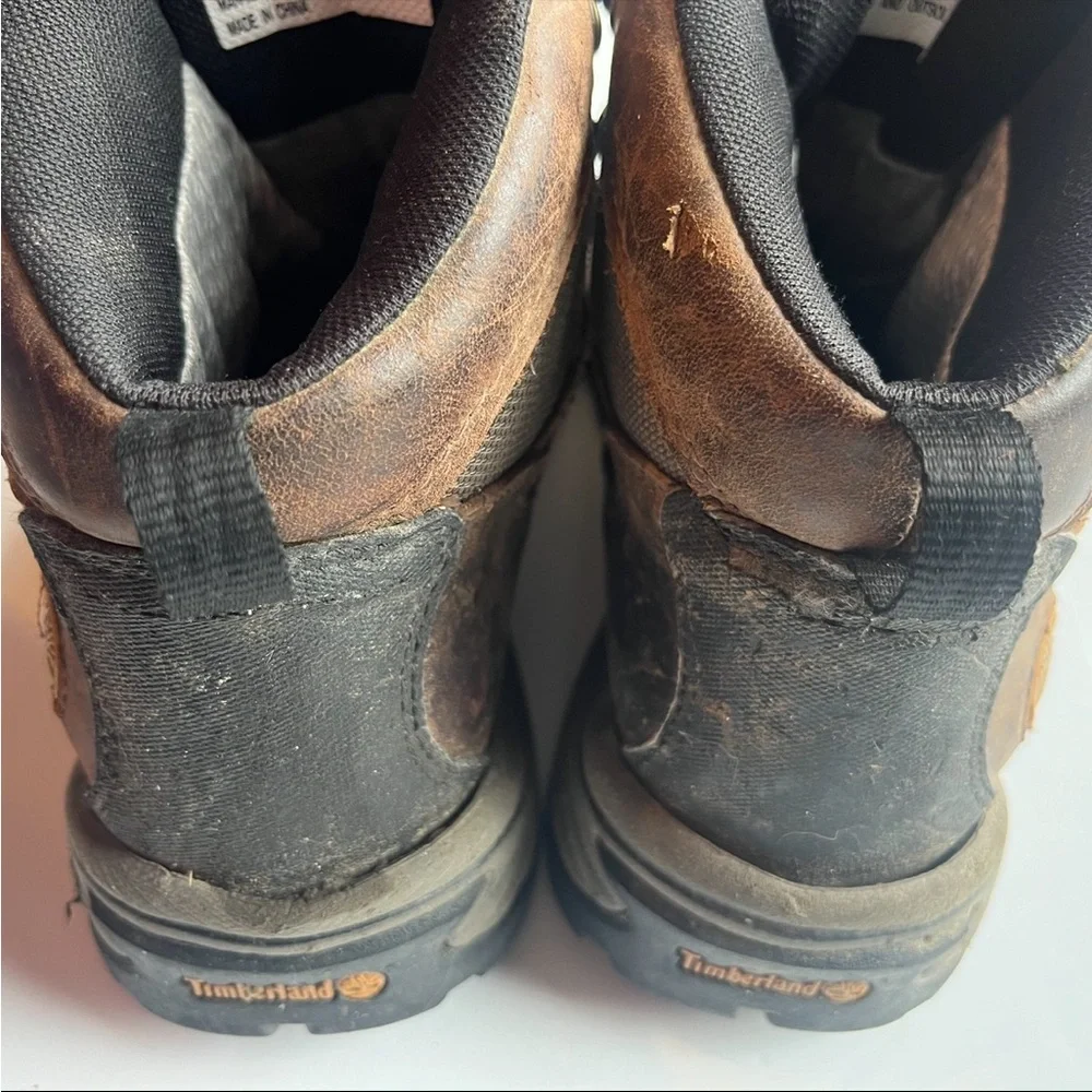 Timberland Brown Genuine Leather Hiking Boots